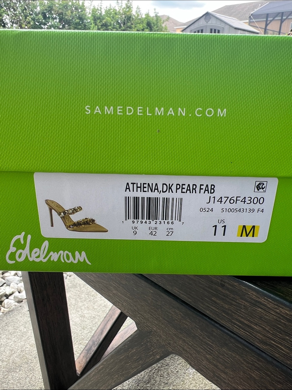 Sam Edelman Athena Jeweled Pointed-Toe Stiletto Mules - Picture 4 of 6